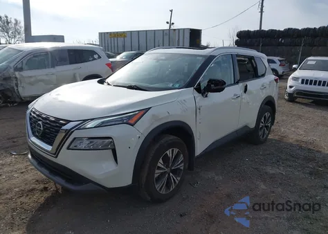 2021 Nissan Rogue Sv Intelligent Awd from USA, damaged, VIN JN8AT3BB5MW206174